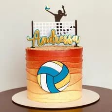 topo de bolo vôlei / basquete