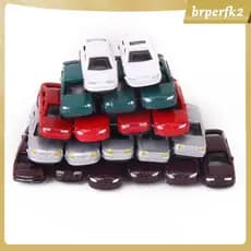 [Brperfk2] Aleatório 50 Peças De Carros Pintados Modelo Trem Layout Construção Diorama Escala N 1 : 150