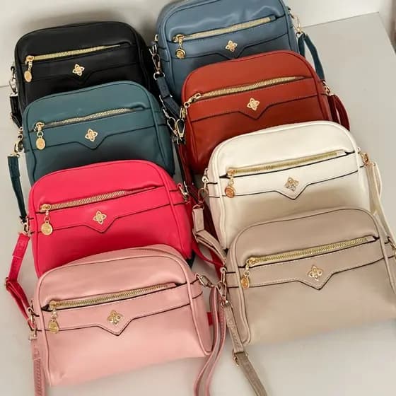 Bolsa Feminina Transversal Pequena Alça Ajustavel Festa Balada Moda Blogueira Porta Celular