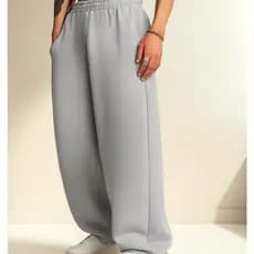Calça Masculina Moletom Baggy Streetwear Básica Wide Leg Gym Cargo HipHop 100% Algodão Premium Minimalista Exclusiva