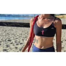 Top Esportivo Luaras FTV Futevôlei Academia top Confortável com Sustentação top com alça ajustável