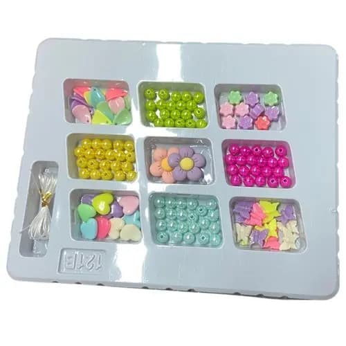 "Kit Pulseiras Miçangas Infantil | Criatividade, Diversão e Presente Perfeito".
