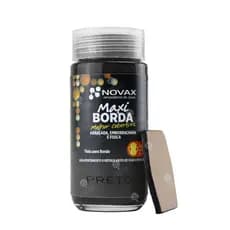 Tinta Maxi Borda Italiana Pintar Borda Couro E Sintético preto