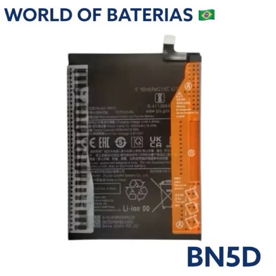 BAT COMPATIVEL NOTE 11 / NOTE 11S (BN5D) ORI NOVA COM GARANTIA 30 DiAS