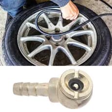 Mandril Ar Portátil Da Linha Reta Do Inflador Pneu Compressor LC Mangueira 8mm