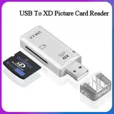 Leitor De Cartão Fotográfico XD Adaptador De Memória USB 2.0 Para Conversor De Câmeras Olympus Fuji
