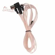 Antena De Transmissão FM 75 Ohm Dipole Indoor T Aérea Macho Conector Tipo F Transmitindo De Alta Qualidade Transparente