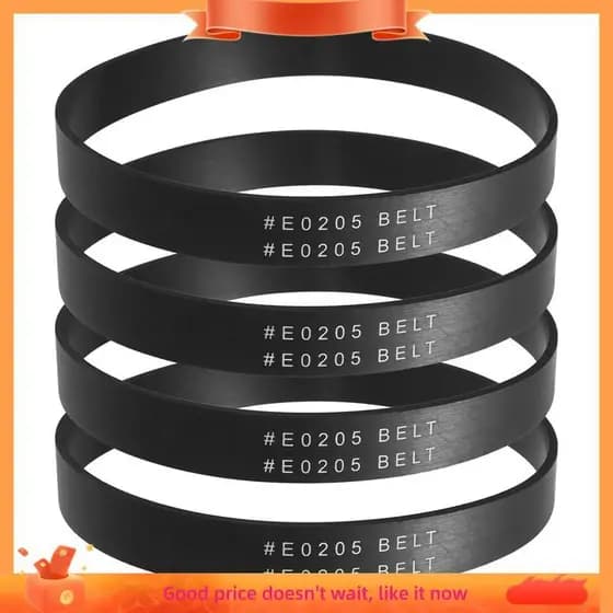 Cinto De Substituição De Vácuo De 4 Pacotes Para Aspirador De Pó Vertical Estilo U E0205 , NEU202 , NEU181 , NEU180 , Et