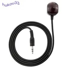 1 Pçs 3.5mm 38KHz Infravermelho IR Controle Remoto Receptor Extensor Cabo De Extensão Preto Para Conjunto Caixa