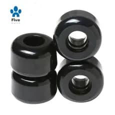 4 Pçs/Set Skate Longboard Roda 54mm X 36mm 82A Stunt Skates Downspeed PU , Preto