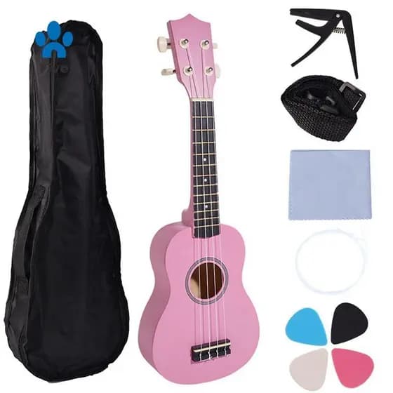 F Mini Ukulele De 21 Polegadas , Nível Básico Para Iniciantes , Guitarra Pequena De Quatro Cordas , Instrumento Musical