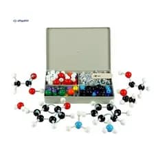 240 Pçs Kit De Modelo Molecular Química Orgânica Elétron Orbital Ferramenta Ajuda Para Lição