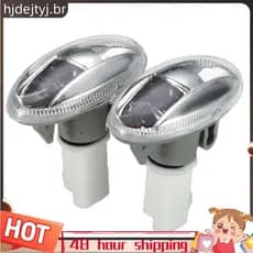 2 Pçs Parceiro Do Carro Indicador De Direção Lateral Repetidor Luz Para Peugeot 108 107 407 206 6325G3 Citron C1 C2 C3 P