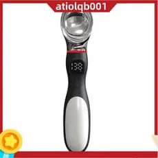 Colher De Sorvete Aquecida Com 3 Níveis De Temperatura , Ajuste De Display LED Recarregável Para Duro , Fácil Limpeza