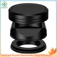 Capa De Lente Quadrada Para X-E5 XF 23mm F2.8 R WR , 27mm Sombra Com Tampa De Anel Adaptador