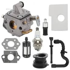 Carburador MS170 É Adequado Para MS180 017 018 MS170C MS180C Motosserra 1130 120 0603 E 1130 124 0800