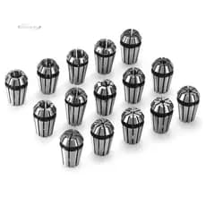 15 Pçs ER11 Conjunto De Pinça De Mola De Precisão Para CNC Gravura Fresagem Torno Mandril Ferramenta 1.0mm-7.0mm & 1/4 P