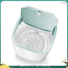 Hhuuele1mini Máquina De Lavar Roupa Automática Doméstica Desidratada Mini Tubo 3.8L Limpador De Cuidados Com Roupas Ínti