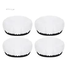 4 Pces 18cm Difusor De Luz , Macio Da Sombra Lâmpada Branca Tampa , Para Refletores Estroboscópicos Do Estúdio