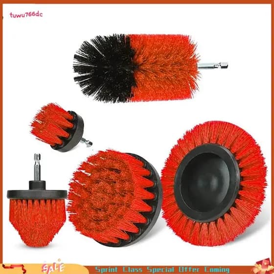 [Entrega Rápida BR] Conjunto De Escova Para Lavagem De Carro , De Disco , Broca Elétrica , Kit De Ferramentas De Limpeza