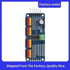 Placa De Acionamento Servo PWM De 16 Canais , Controlador De Robô , Módulo De Driver De Interface IIC PCA9685 Para