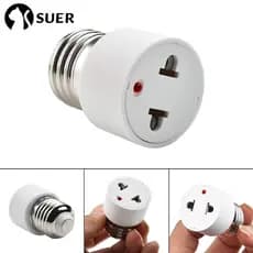 Base De Lâmpada SUEBR ABS E27 Ue Adaptador De Tomada