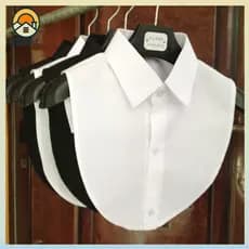 SUEBR Blusa Gola Falsa Acessórios De Roupas Vintage