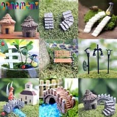 Miniaturas De Decoração De Jardim Fada Pote De Acessórios De Artesanato De Bricolagem Suculentos Ornamentos De Plantas Decorações De Vasos De Jardinagem/Micro Paisagísticos