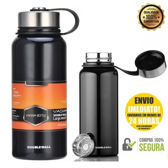 Garrafa Térmica Inox  (Vacuum Bottle 1200ml)
