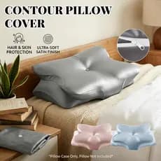 Fronha De Pescoço Cervical Suave Com Zíper Para Dormir Apenas Fronha De Travesseiro Ortopedico E Cervical
