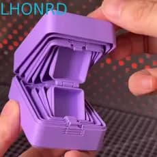 Armazenamento Multifuncional De Joias LHONRD , Caixa De Impressa Em 3D Portátil Criativa , Peculiar