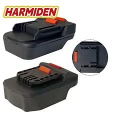 Conversor De Lítio MIOSHOP , Adaptador 2 Em 1 18V , Base Conversora De Plástico