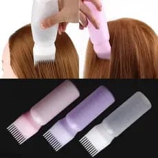 Frasco Aplicador De Penteado De Raiz/Multicolor Plástico Para Tintura De Cabelo Refilável/Dispensador De Salão De Cabeleireiro