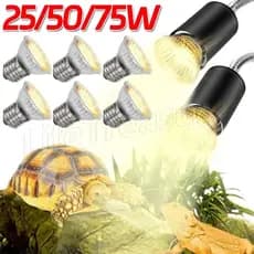 Lâmpada UVB Para Répteis 25/50/75W-Tartaruga Basking-De Aquecimento Animais De Estimação-Lagartos Anfíbios