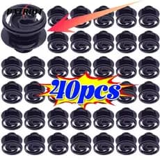 20/40 Peças Clipe De Fixação De Rebites Tipo Push-Para VW Volkswagen Golf MK4 Passat B5-Acessórios Interiores Automotivo