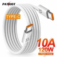 25cm/1m/1.5m/2m/3m-Cabo De Carregamento Duplo Tipo C PD120W 10A-Linha Universal De Carregador Telefônico USB-A De Transferência Rápida De Dados-Compatível Para iPhone 15 Pro Max