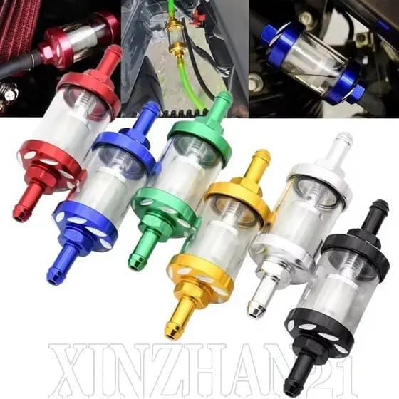 Filtro De Combustível A Gasolina Para Motocicleta-Elemento De Filtragem De Tubo De Óleo-Acessório De Motor De Carro-Núcl