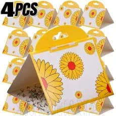 Armadilhas Para Traças De Pragas-Papel Armadilha De Cozinha-Pegajosas Moscas De Coletor De Insetos-Adesivo Apanhador De