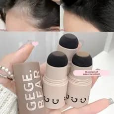 Natural , À Prova De Suor , De Longa Duração-Caneta Reparadora De Linha Capilar-Maquiagem Ferramenta De Beleza-Cobertura Da Borda Raiz Do Cabelo-Tintura De Contorno Castanha Preta