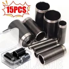 Ferramentas De Perfuração De Furos De Couro-Cortadores Redondos Duráveis-Perfurador Redondo Oco-Kit-Acessórios Para Cost