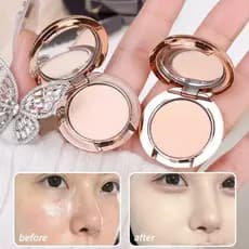 À Prova D'água E De Suor-Maquiagem Cosmética Facial-Controle De Óleo De Longa Duração-Mini Pó De Configuração De Camadas