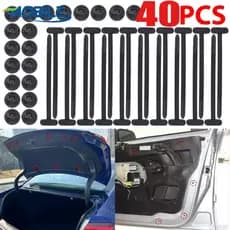 Abraçadeiras Automotivas Multifuncionais | Fivelas De Nylon De 9 Cm Para Forros De Porta-Malas/Protetores De Motor/Organ