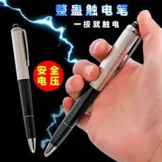 HW Choque Elétrico Caneta Esferográfica Presente Chocante Piada Brincadeira Truque Utilitário Gadget Brinquedos C2F1