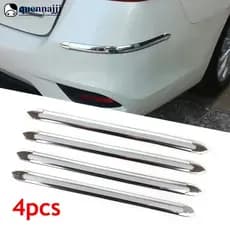 QUENNA 4 Pçs Borda Do Carro Pára-Choques Protetor Tira Guarda Anti-Colisão Barra De Proteção Fricção Raspar Crash Lip Ad