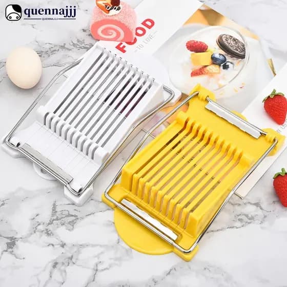 QUENNA Aço Inoxidável Multifuncional Almoço Fatiador De Carne Portátil Cortador De Alimentos Banana Queijo Morango Ovo S