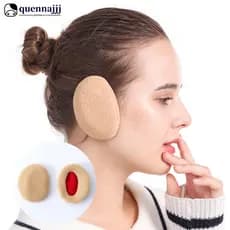 QUENNA Bandless À Prova De Vento Quente Earmuff Macio Confortável Resistente Ao Frio Aquecedores De Ouvido Para Atividad