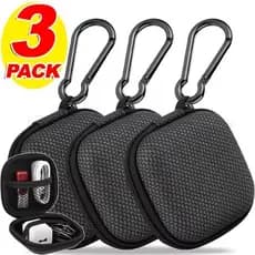 Estojo Portátil Para Fone De Ouvido-Bolsa De Armazenamento Com Gancho-Capa Rígida À Prova De Choque-Fones , Bluetooth Se