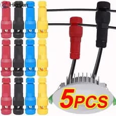Terminal De Fiação De Crimpagem À Prova D'água De 1/3/5 Unidades-Conector De Cabo Elétrico-Ferramentas De Melhoria Da Ca