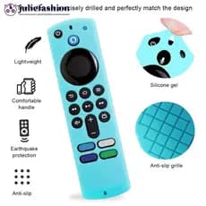 JULIEFASHION Capa De Substituição Para Fire TV Stick (3a Geração) L5B83G Protetora De Silicone Controle Remoto Resistent