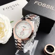 FossiI Carlie Moda Feminina Relógio De Aço Para Mulheres Jam Tangan Perempuan